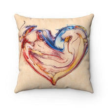 Load image into Gallery viewer, Expression Heart - Square Throw Pillow
