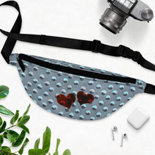 Load image into Gallery viewer, Hearts on Metal Art Fanny Pack
