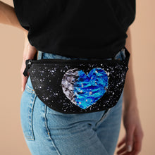 Load image into Gallery viewer, Paper Moon Heart Art Fanny Pack
