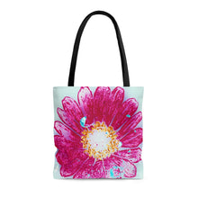 Load image into Gallery viewer, Flower Power Art Tote Bag
