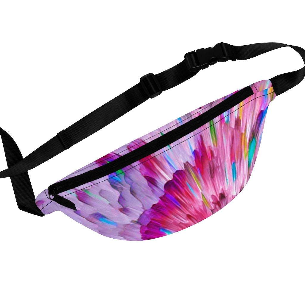 Color Burst Abstract Art Fanny Pack