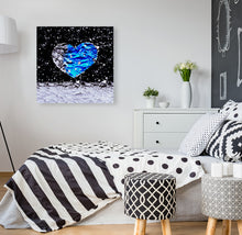 Load image into Gallery viewer, Paper Moon Heart - HD Metal Wall Art
