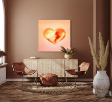 Load image into Gallery viewer, Sunset Heart - HD Metal Wall Art
