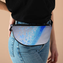 Load image into Gallery viewer, Ocean Mist Abstract Art Fanny Pack
