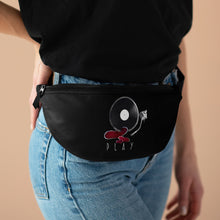 Load image into Gallery viewer, Record Player Play Hearts Art Fanny Pack
