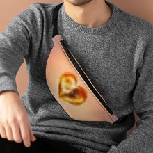 Load image into Gallery viewer, Sunset Heart Art Fanny Pack
