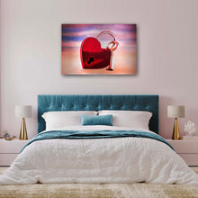 Load image into Gallery viewer, Key to My Heart - HD Metal Wall Art
