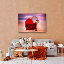 Load image into Gallery viewer, Key to My Heart - HD Metal Wall Art
