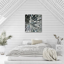 Load image into Gallery viewer, Revolving Reflections Abstract Art on Brushed Metal - Wall Art
