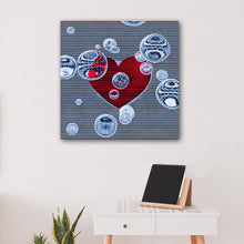 Load image into Gallery viewer, Mod Heart - HD Metal Wall Art
