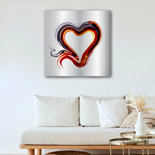 Load image into Gallery viewer, Renenutet Heart Art on Brushed Metal - Wall Art
