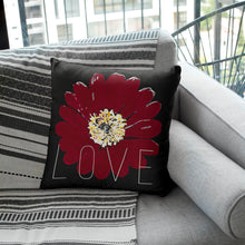 Load image into Gallery viewer, Daisy Love Art - Square Throw Pillow
