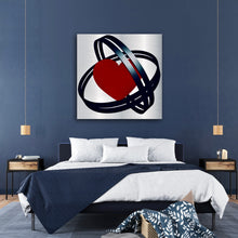 Load image into Gallery viewer, Steal My Heart Art on Brushed Metal - Wall Art
