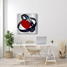 Load image into Gallery viewer, Steal My Heart Art on Brushed Metal - Wall Art
