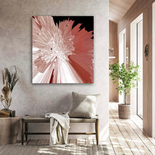 Load image into Gallery viewer, Crystal Flower Abstract Art on HD Metal - Wall Art
