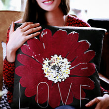 Load image into Gallery viewer, Daisy Love Art - Square Throw Pillow
