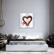 Load image into Gallery viewer, Renenutet Heart Art on Brushed Metal - Wall Art
