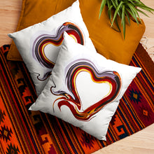 Load image into Gallery viewer, Renenutet Heart Art  - Square Throw Pillow
