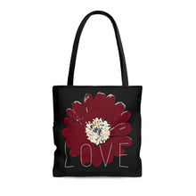 Load image into Gallery viewer, Love Daisy Art Tote Bag
