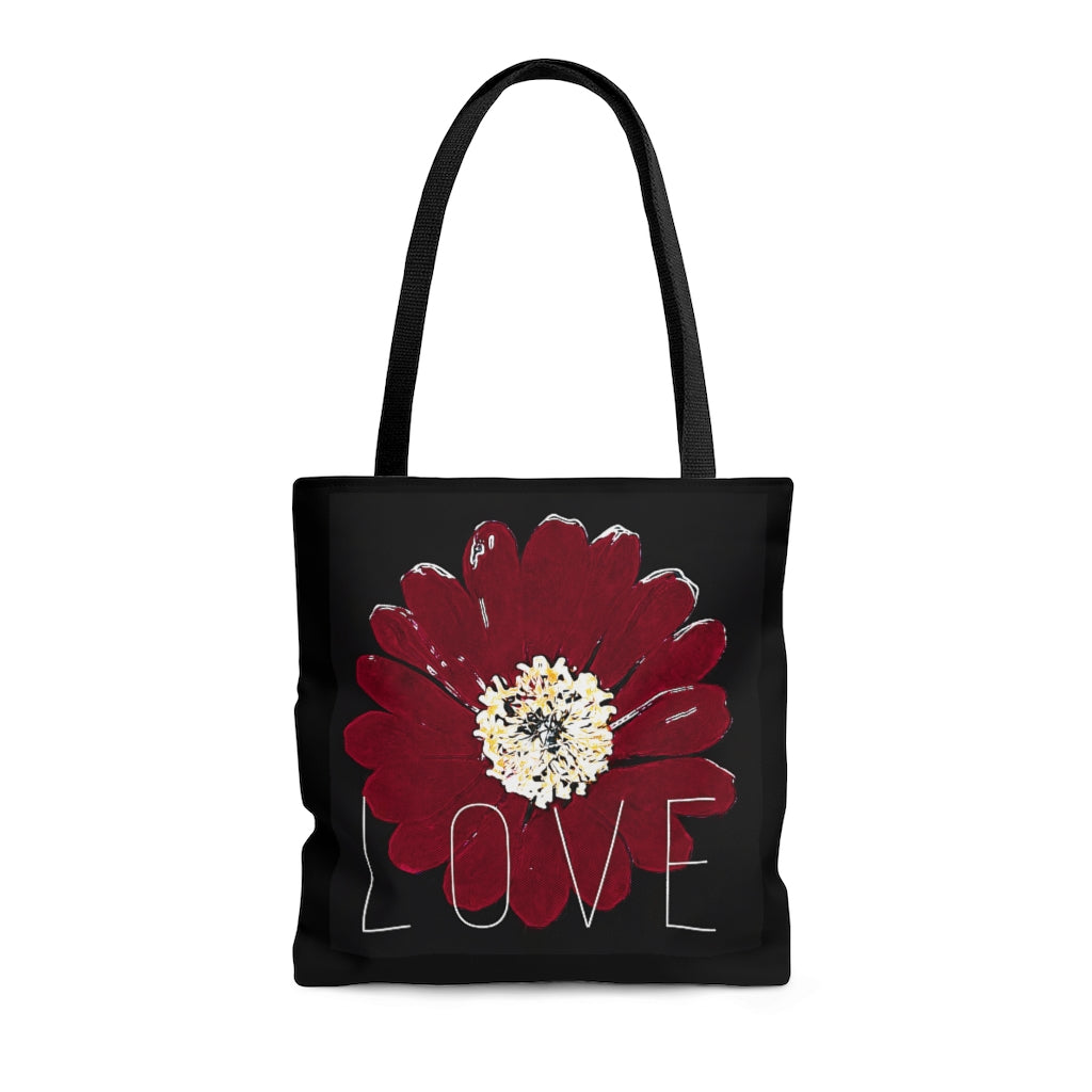 Love Daisy Art Tote Bag