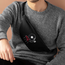 Load image into Gallery viewer, Record Player Play Hearts Art Fanny Pack
