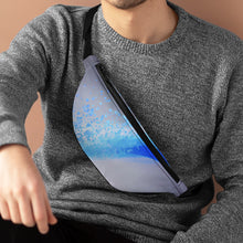 Load image into Gallery viewer, Ocean Mist Abstract Art Fanny Pack
