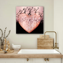 Load image into Gallery viewer, Dancing Trees Heart - HD Metal Wall Art
