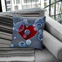 Load image into Gallery viewer, MOD Heart - Square Throw Pillow
