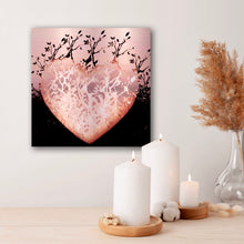 Load image into Gallery viewer, Dancing Trees Heart - HD Metal Wall Art
