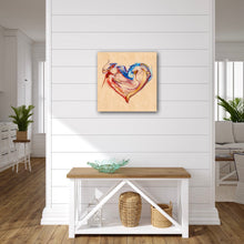 Load image into Gallery viewer, Expression Heart Art on HD Metal - Wall Art
