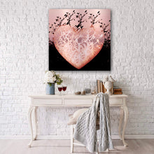 Load image into Gallery viewer, Dancing Trees Heart - HD Metal Wall Art
