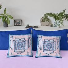 Load image into Gallery viewer, Mandala Heart  - Square Throw Pillow
