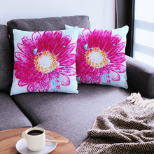 Load image into Gallery viewer, Flower Power - Square Throw Pillow
