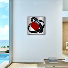 Load image into Gallery viewer, Steal My Heart Art on Brushed Metal - Wall Art
