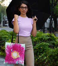 Load image into Gallery viewer, Flower Power Art Tote Bag
